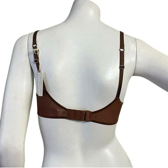 Aerie Smoothez Size 34D Mesh Unlined Balconette Underwire Bra - Picture 3 of 14